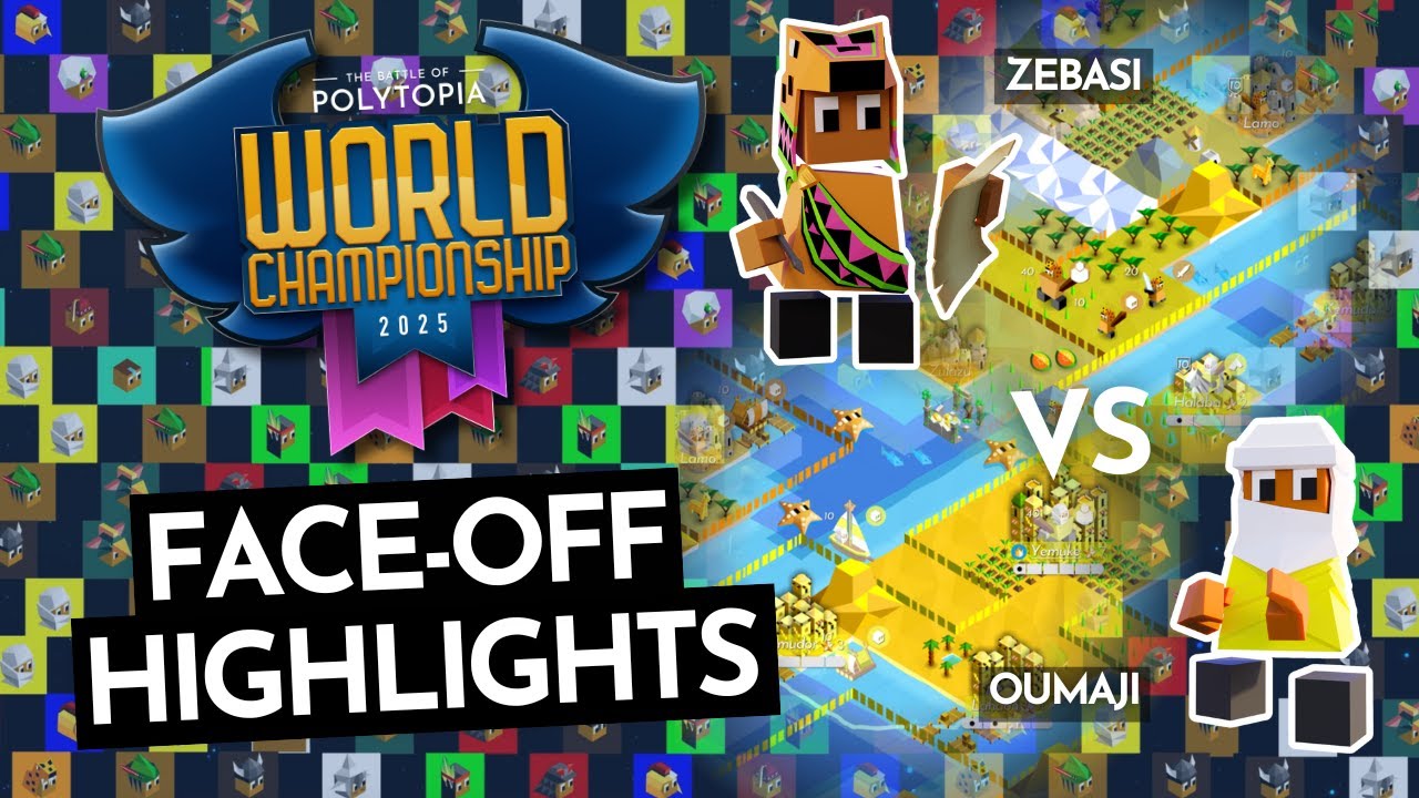 POLYTOPIA World Championship Face-off HIGHLIGHTS Zebasi VS Oumaji