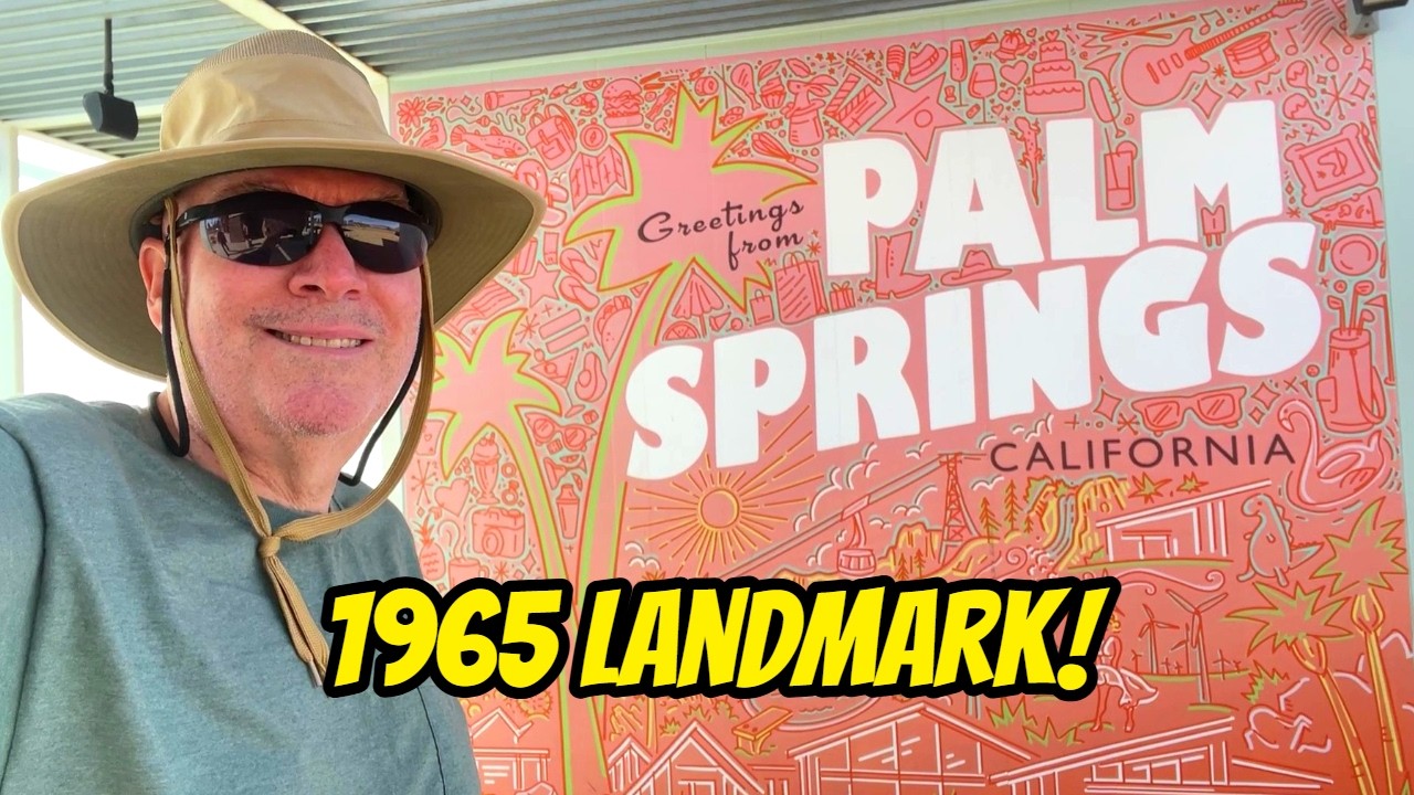 Tour of an Historic Midcentury Modern Palm Springs Landmark!