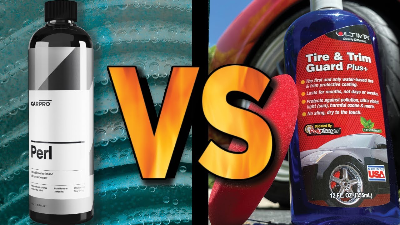 CARPRO VS Ultima For Exterior Trim.