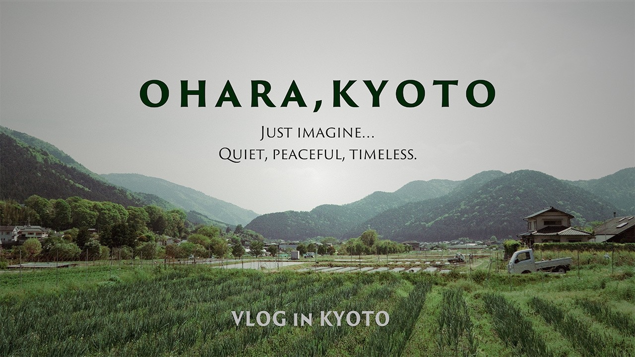 Rural Japan — Kyoto Ohara, Your Quiet Travel Option | 4K Countryside Walk | Travel Vlog |京都,大原,三千院