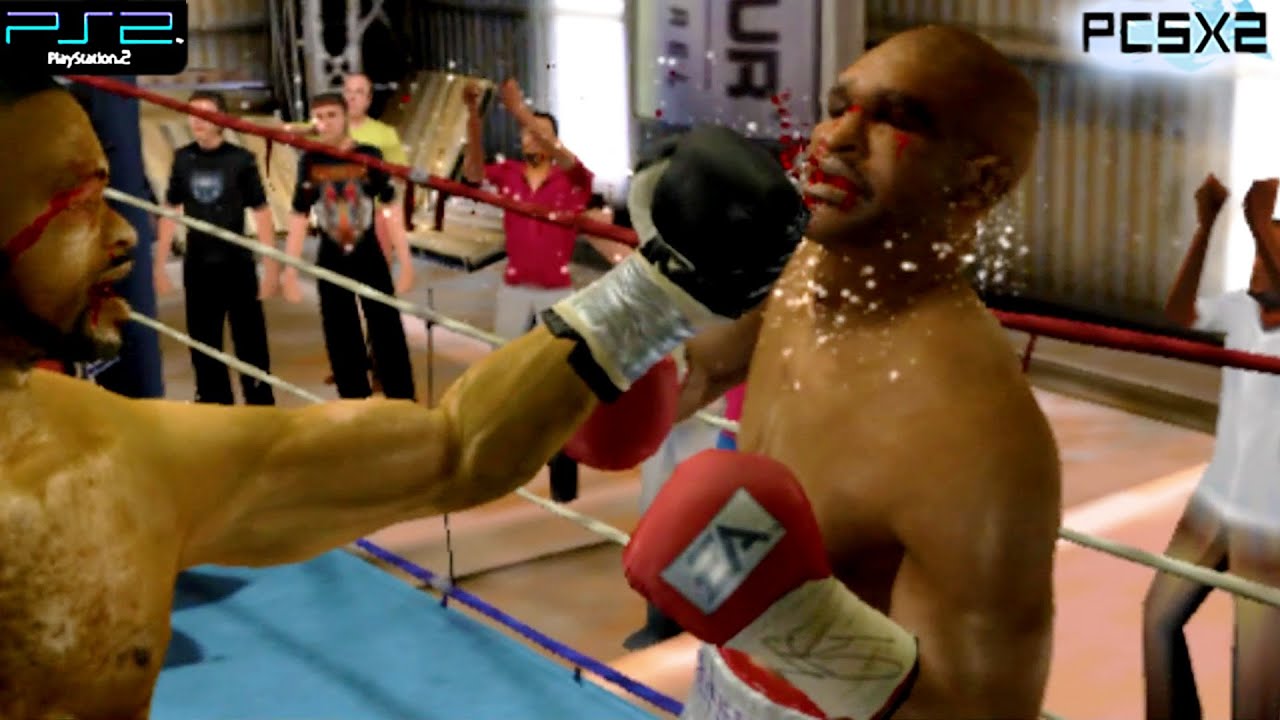 Fight Night Round 3 - PS2 Gameplay SD + FXAA (PCSX2)