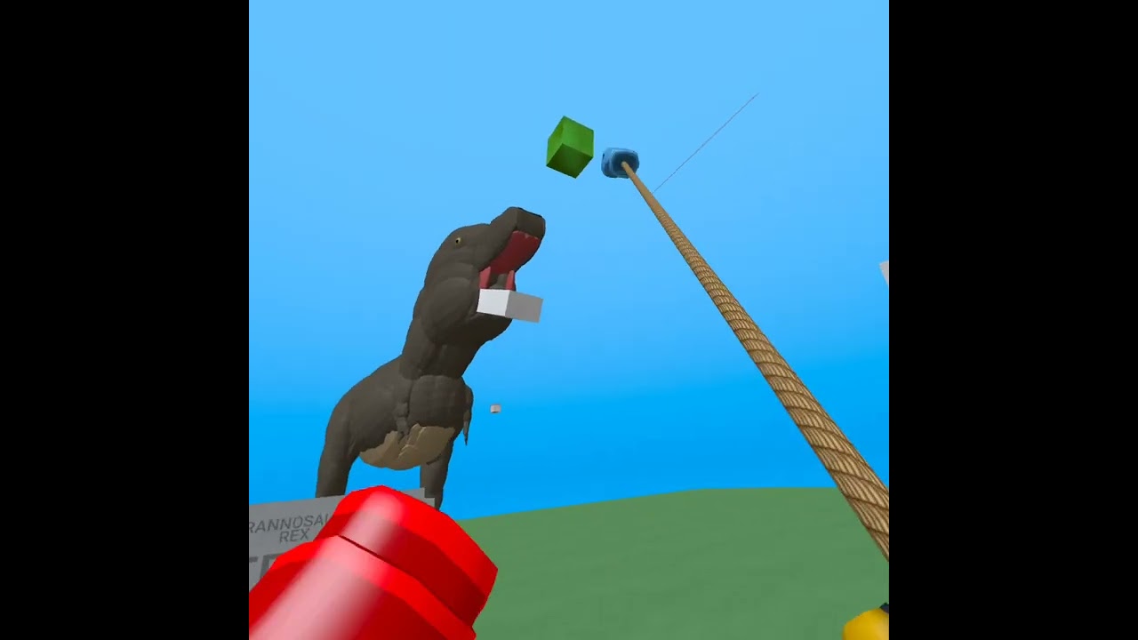 Building a Tyrannosaurus Rex in GRAB VR day 5