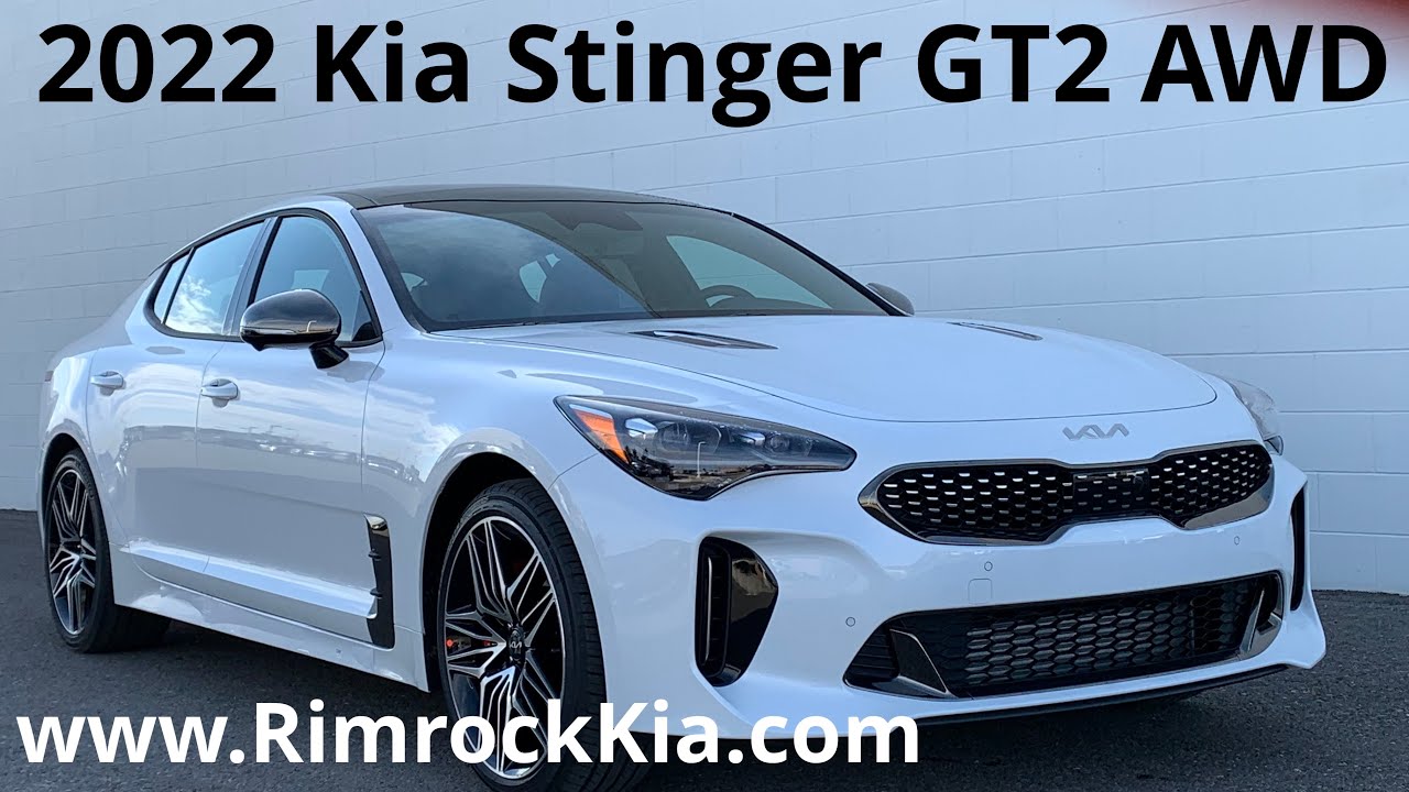 2022 Kia Stinger GT2 AWD Stock # A22001