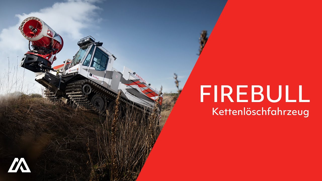 Magirus FireBull - Höchste Löschleistung an Einsatzorten, die andere nicht einmal erreichen