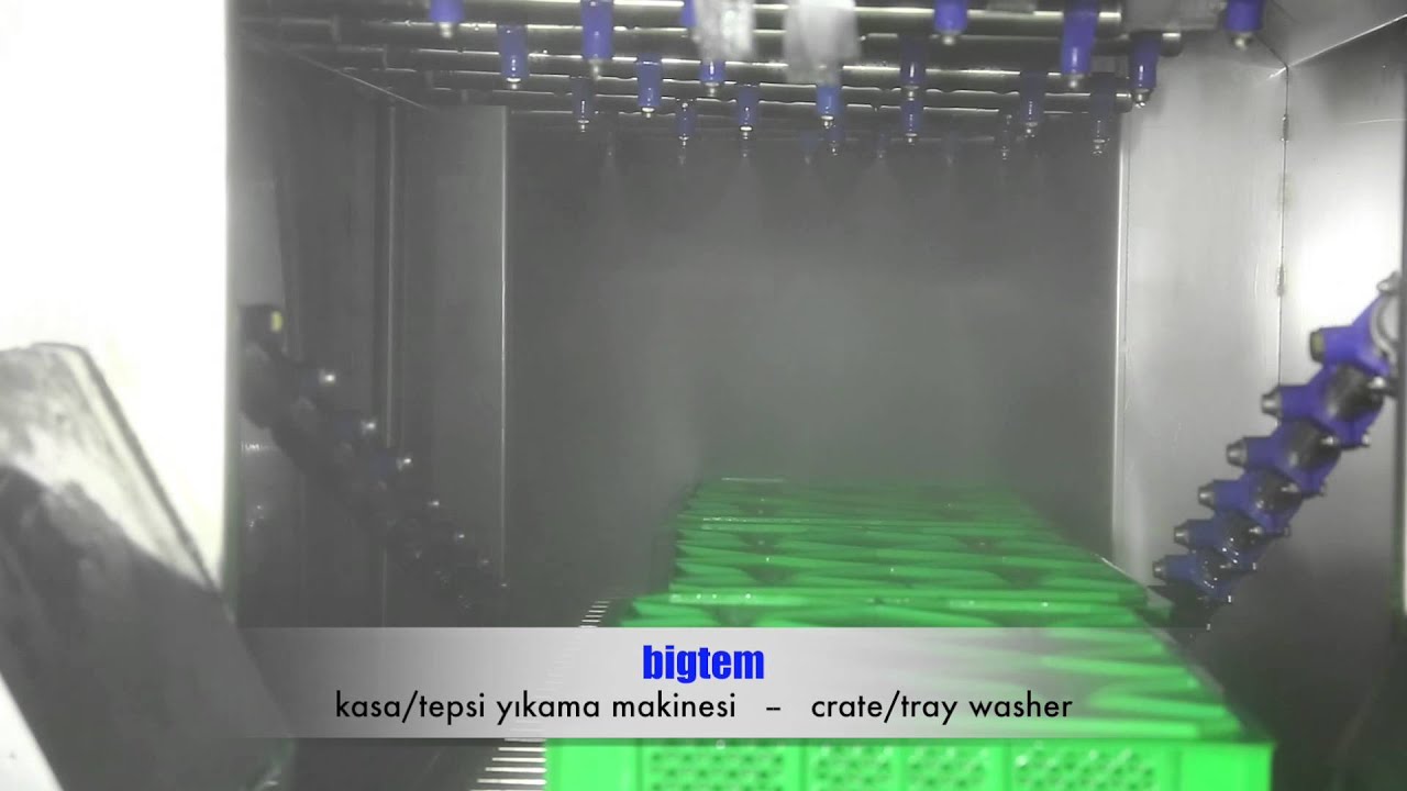 Kasa Yıkama Makinesi - Crate Washer