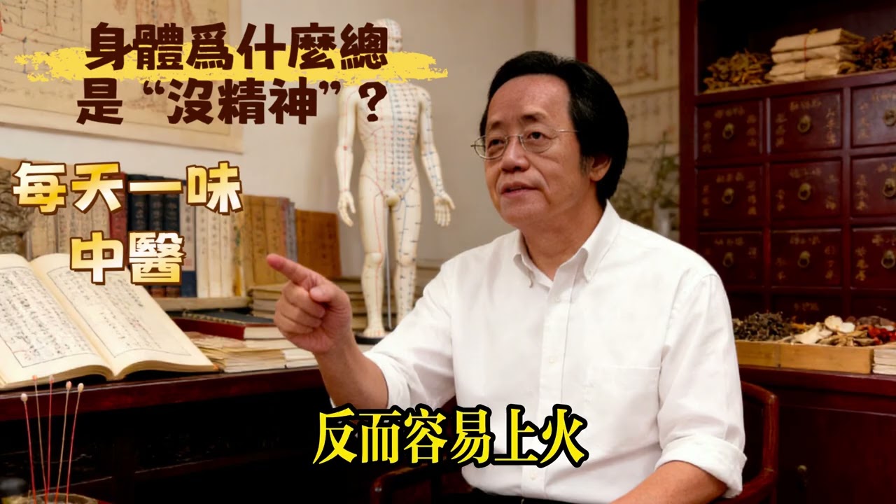 每天一味中醫 第六期：身體爲什麼總是“沒精神”？