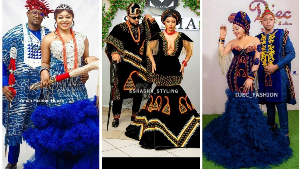 Beautiful Bamenda /Bamelike Matching outfits for Couples