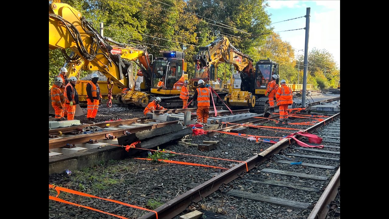 Monkseaton track junction - renewal scheme 