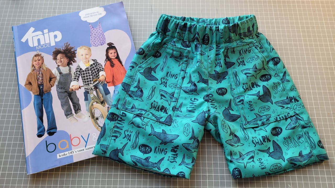zwemshort naaien uit de knipmode baby&kids nr.20