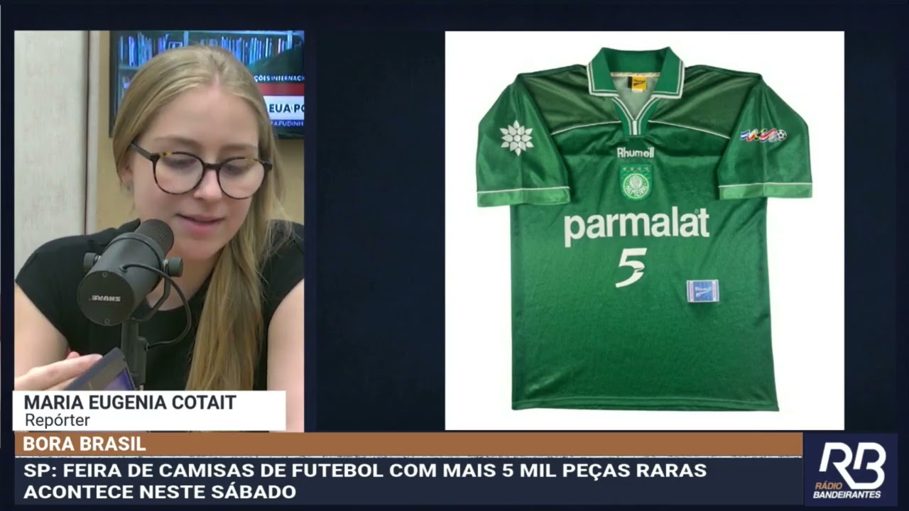 Feira reúne mais de 5 mil camisas raras de futebol em São Paulo