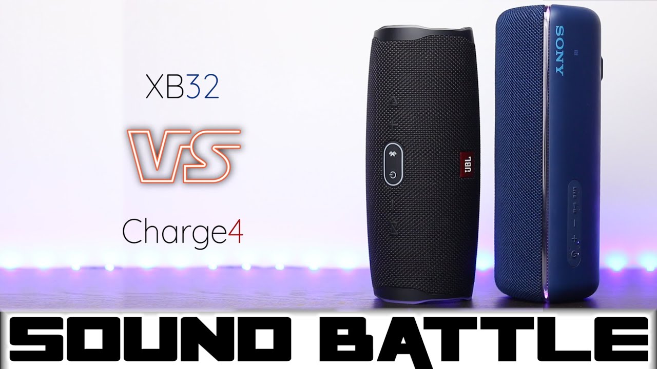 Sony XB32 vs JBL Charge 4 :Sound Battle 🤞