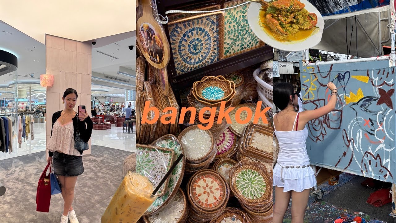 family trip to BANGKOK 🪷🛍️🥭 tons of shopping and good food