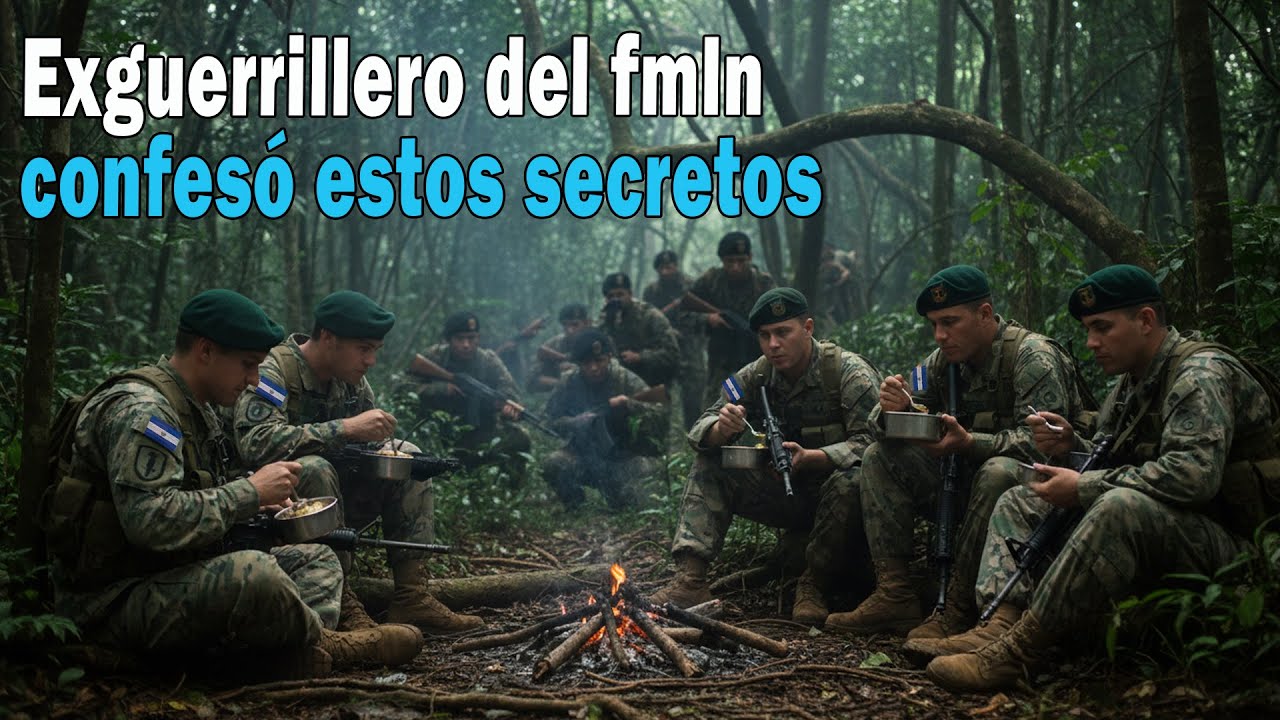 Exguerrillero del fmln  confesó los mas oscuros secretos