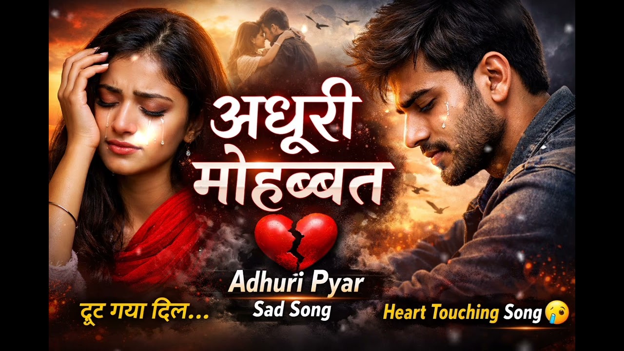 अधूरी मोहब्बत 💔 | Heart Touching Sad Song | Adhura Pyar Sad Song | New Hindi Sad Song 2026