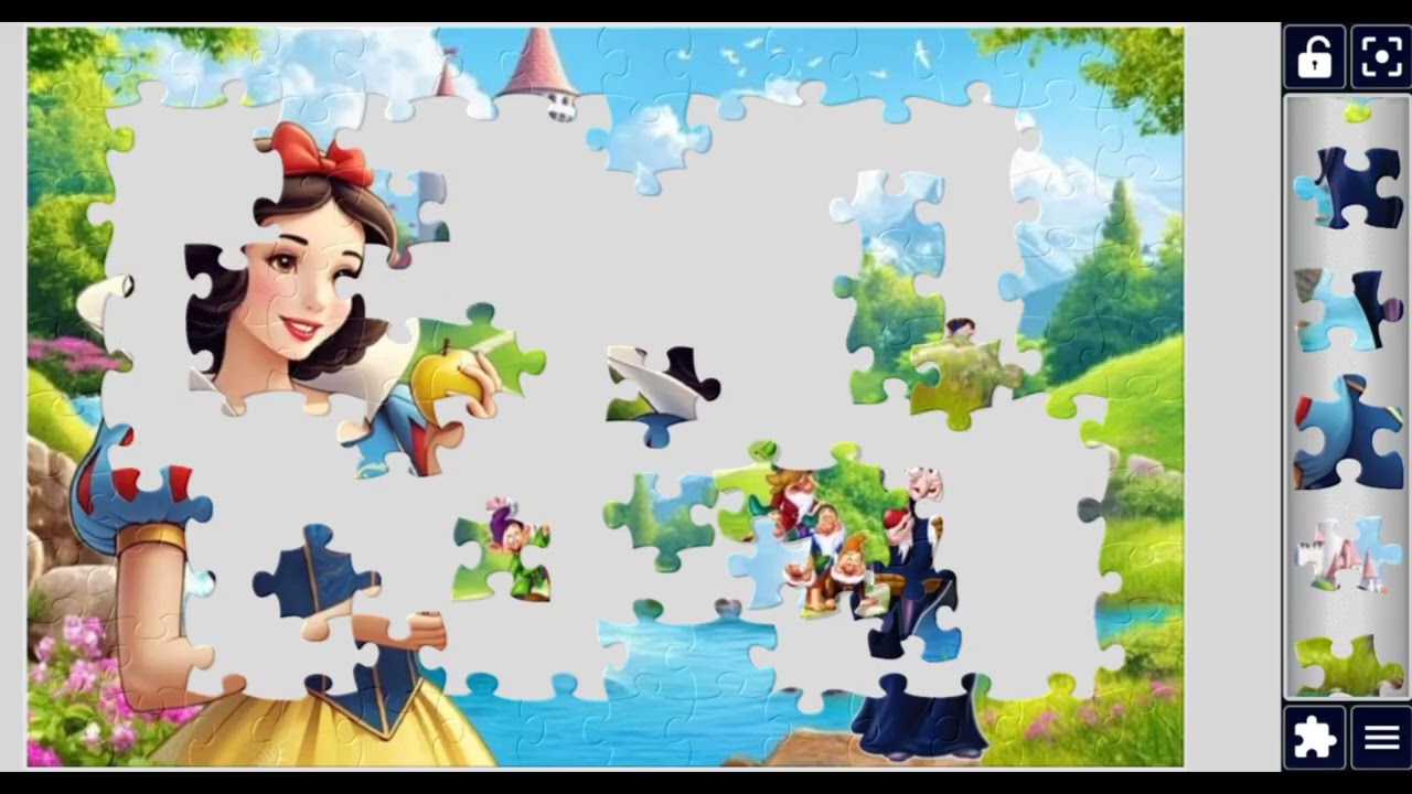 Snow White Princess🫅🫅 & Evil Queen🧩🎊🎉🥳💖❤️🎀👑 @jigsawzone 