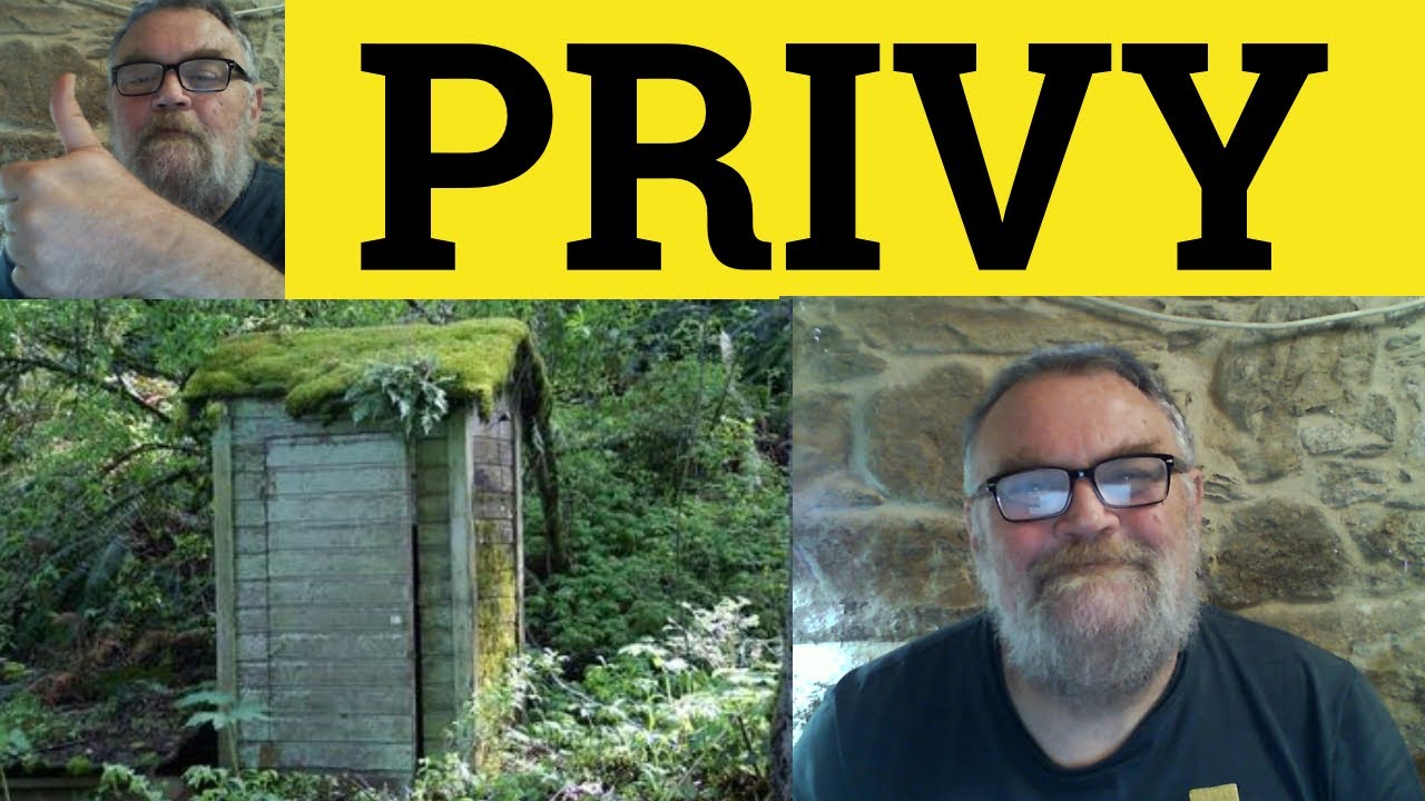 🔵 Privy Meaning - Privy To Examples - Privy Definition - C2 Vocabulary