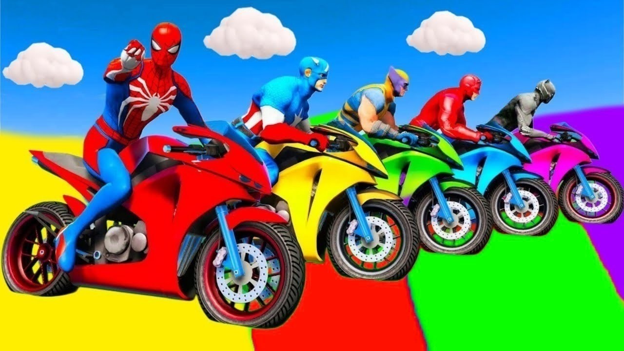 الرجل العنكبوت انقاذ باتمان Spider Man Rescue batman vs iron man vs venom funny Game GTA 5 superhero