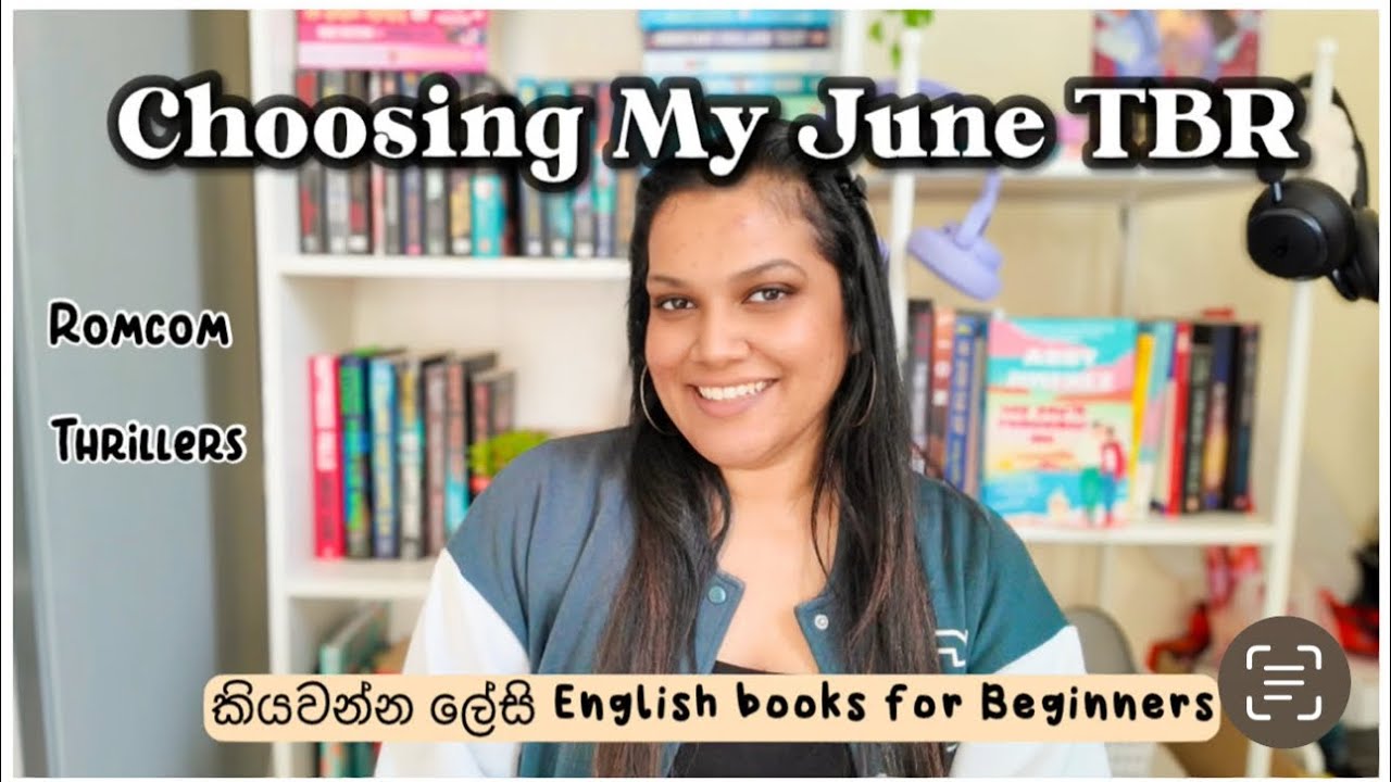 Color Wheel එකෙන් මගේ June TBR එක තෝරමු 😍 Easy English books for beginners!