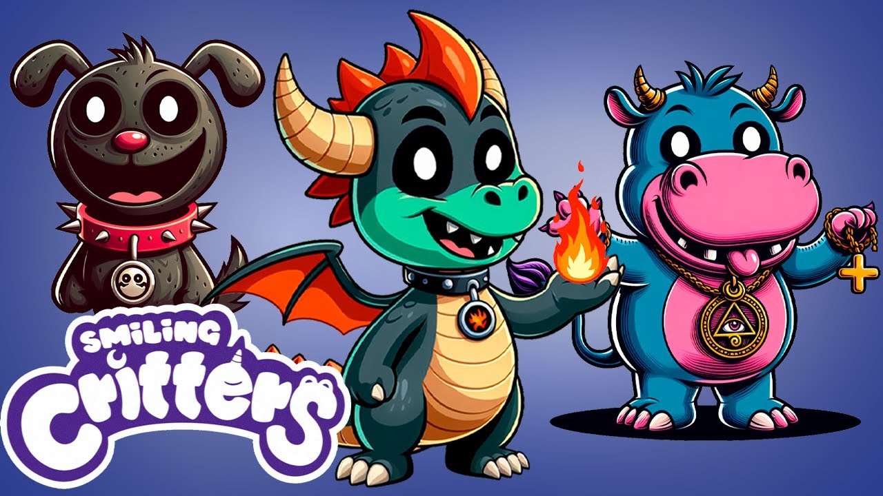 MY NEW BEST FanMade SMILING CRITTERS characters! Poppy Playtime Chapter 3 & 4!