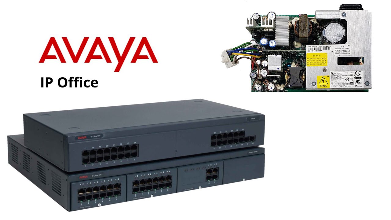 Avaya IP Office 500 V2 | Power supply Replacement