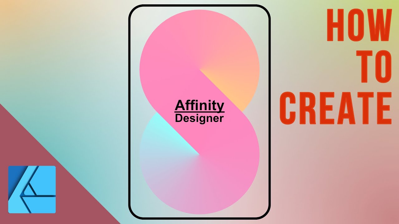 How to Create a Smooth Gradient Design in Affinity Designer