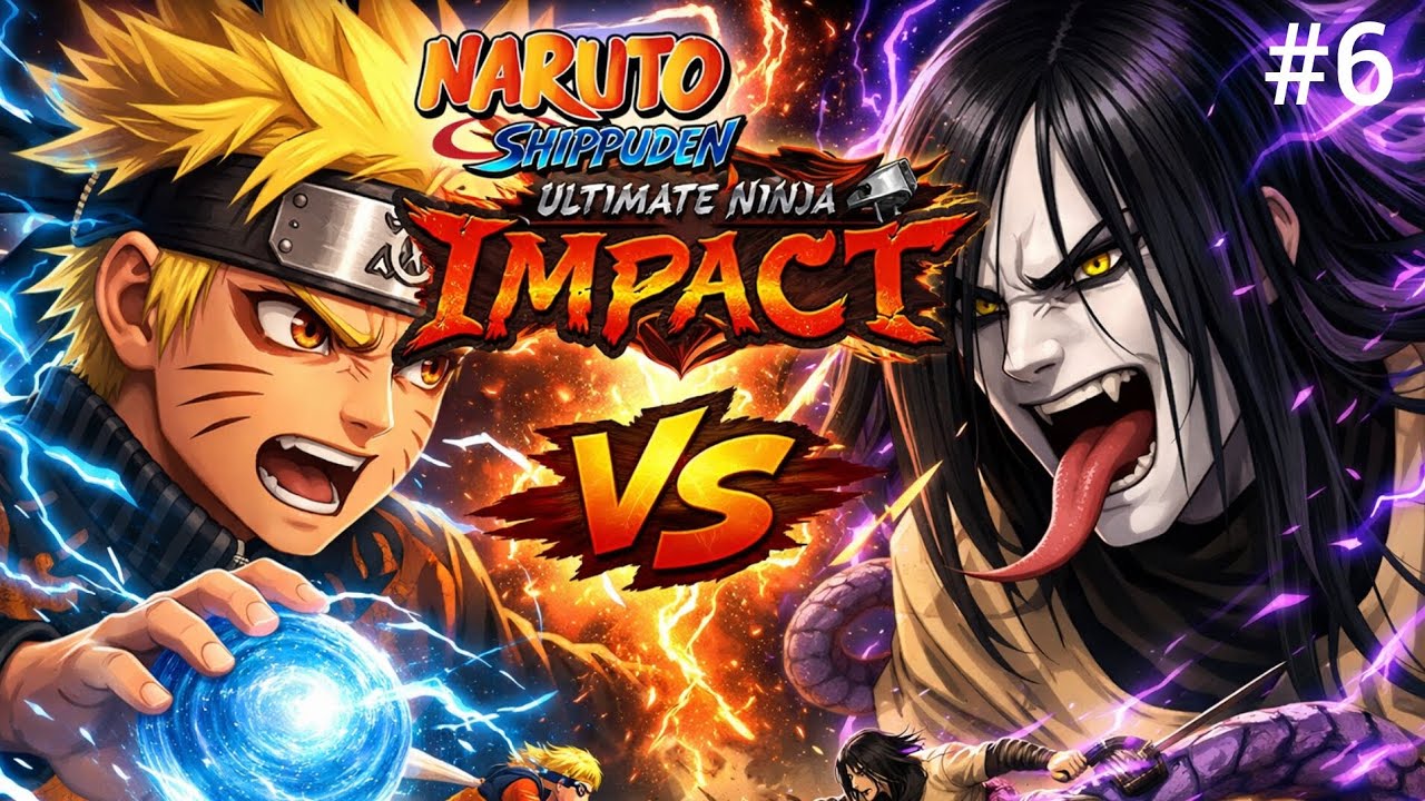 Naruto vs orochimaru //Naruto Shippuden ultimate ninja impact #viralvideo 