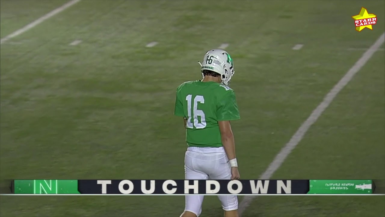 Arch Manning, Peyton and Eli's nephew, tosses 14-yard TD to increase Isidore Newman's lead