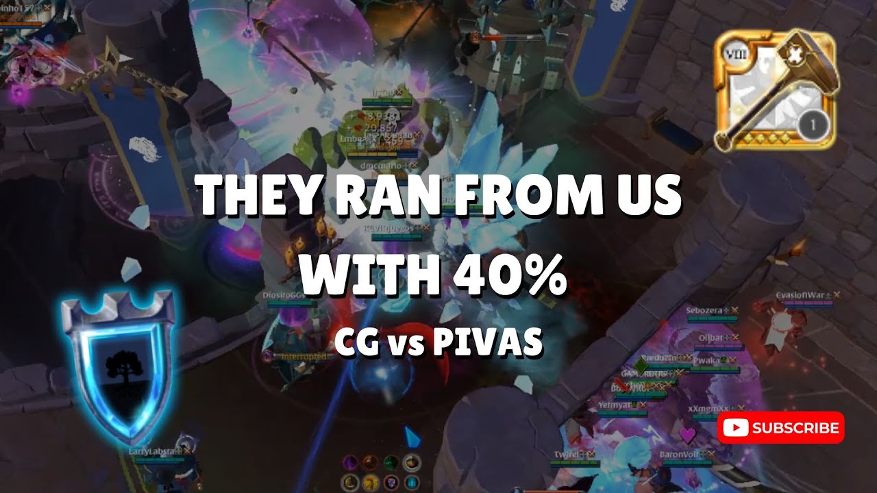 Contingent vs Pivas | Hand of Justice POV | Albion Online ZvZ