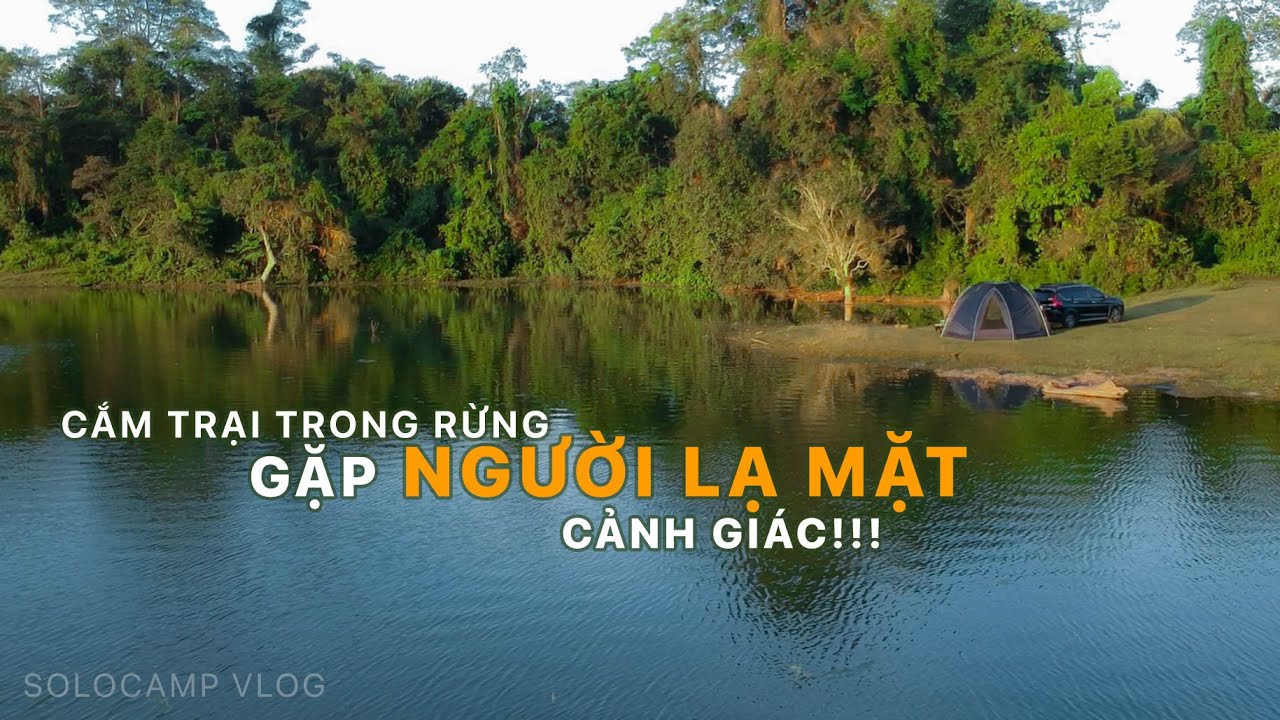#27 Cắm trại gặp người lạ trong đêm và cách xử lý. Cắm trại bằng xe oto. Cắm trại một mình dưới mưa