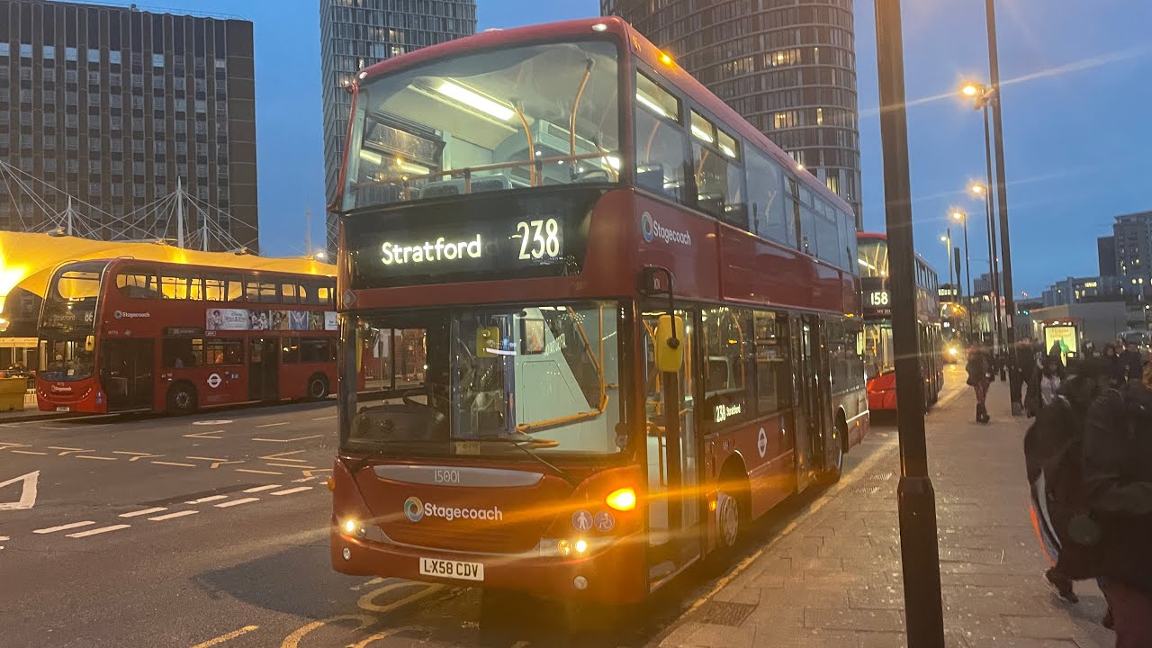 London Bus Vlog #484: First Encounter With Another Transport Enthusiast | Route 238 (15001 LX58CDV)