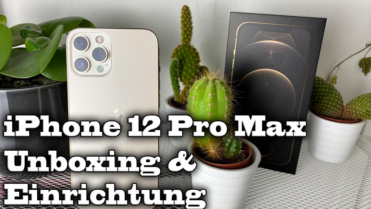 iPhone 12 Pro Max Unboxing und einrichten | Neues iPhone ohne Datenverlust konfigurieren | siroTV