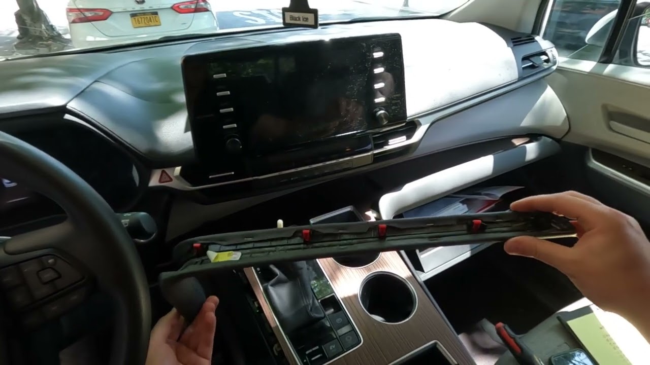 How To remove shift Knob central Consoele on Toyota Sienna 21 23 2021 2022 2023 2024 2025