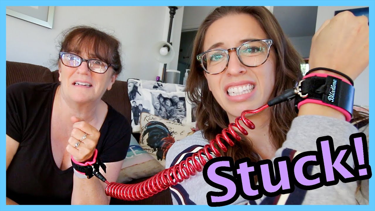 Attached to My Mom for a Day!