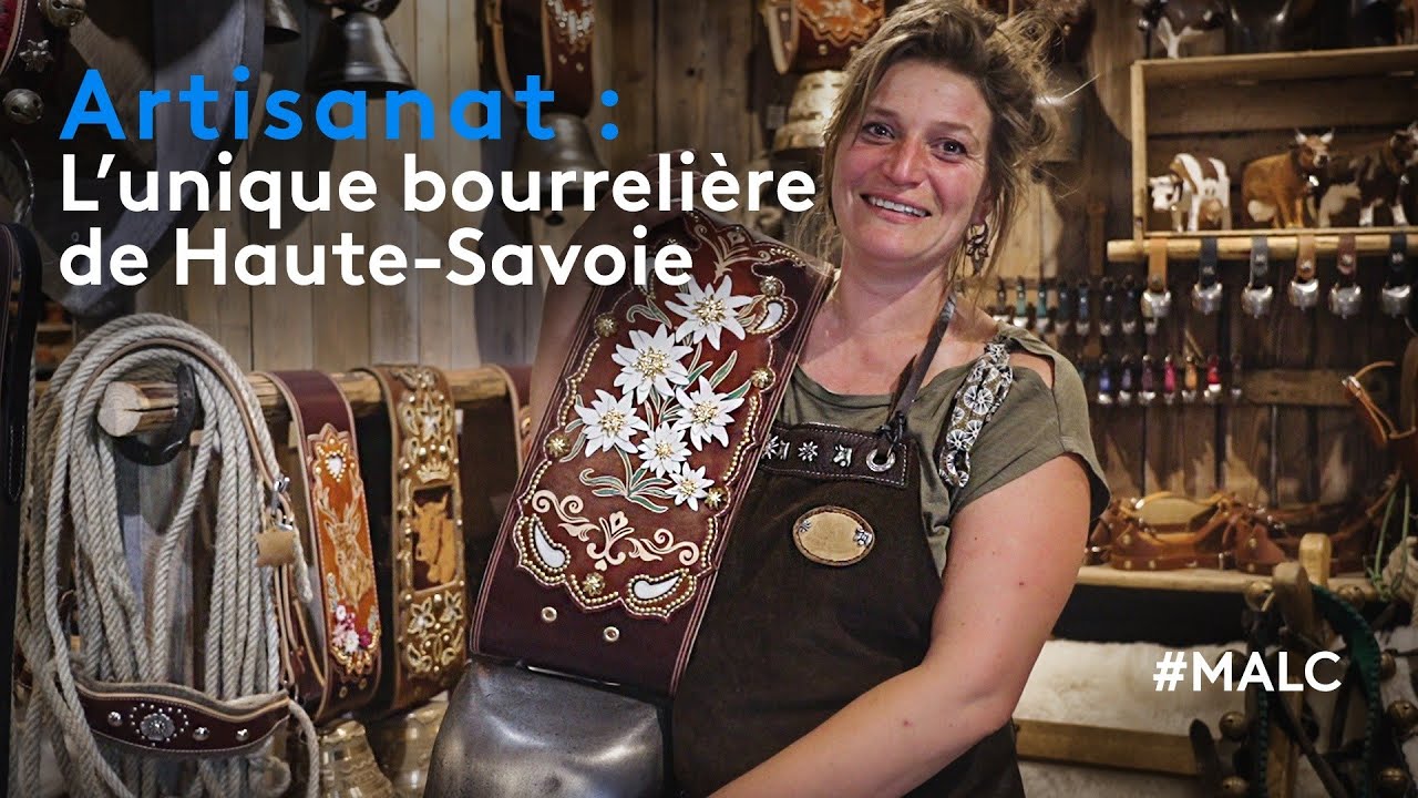 Artisanat : l'unique bourrelière de Haute-Savoie
