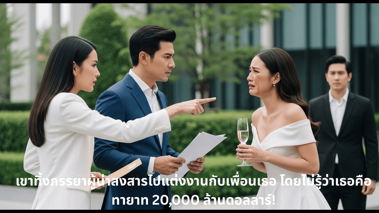 เขาทิ้งภรรยาผู้น่าสงสารไปแต่งงานกับเพื่อนเธอ โดยไม่รู้ว่าเธอคือทายาท 20,000 ล้านดอลลาร์!