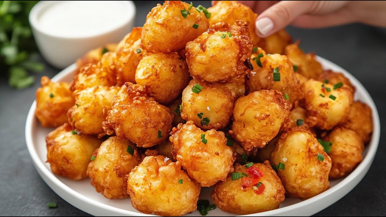 Неотразимо хрустящие картофельные оладьи! Просто, дёшево и вкусно!