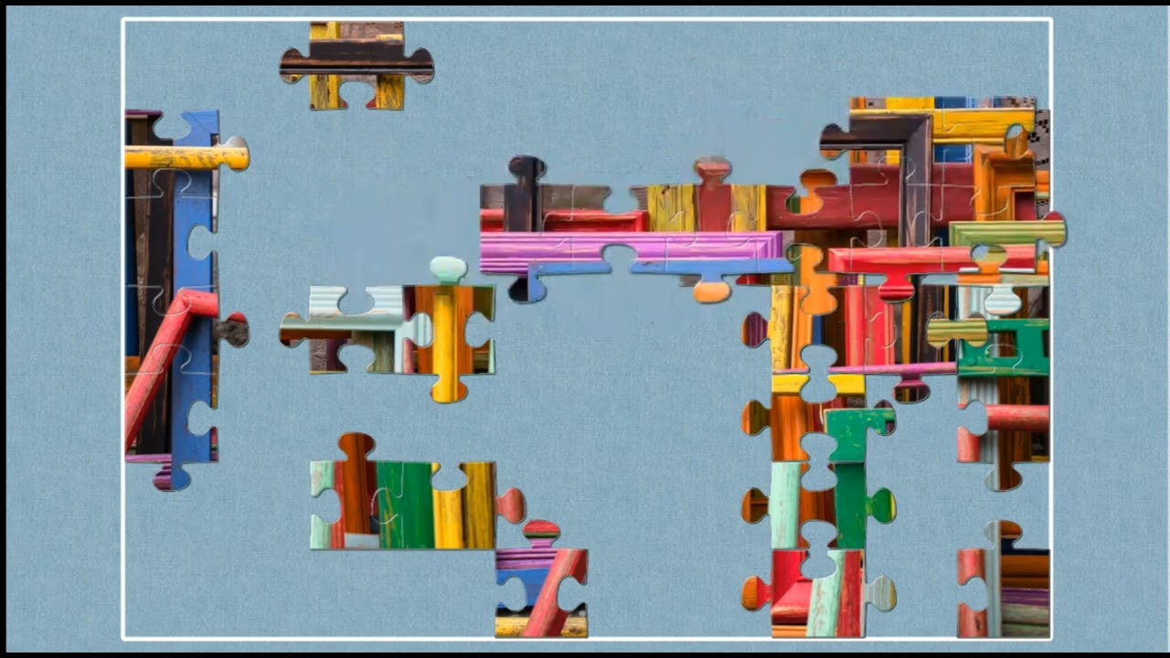 Colorful Frames Galore🖼️🌈🧩// #ColorfulDesign#Creativity#Interior#jigsawpuzzle @puzzlezone2080