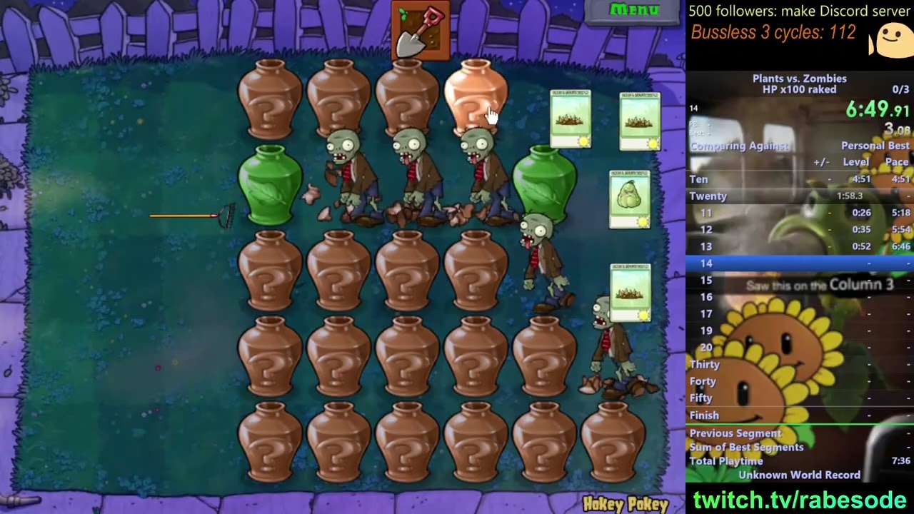 Hokey Pokey x100 54:23 pb