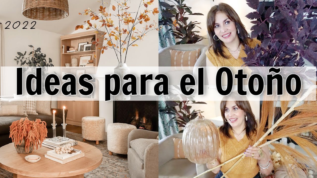 Ideas PARA DECORAR EN Otoño 🍁 PREPARANDO LA CASA ! Las Decoraciones y los Colores a usar |Fall Decor