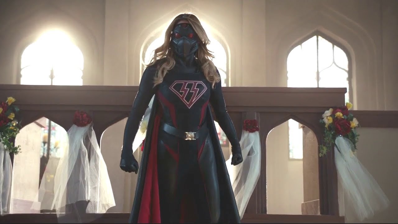 Supergirl VS Overgirl (the masked, evil version of Supergirl) - [Crisis on Earth X]