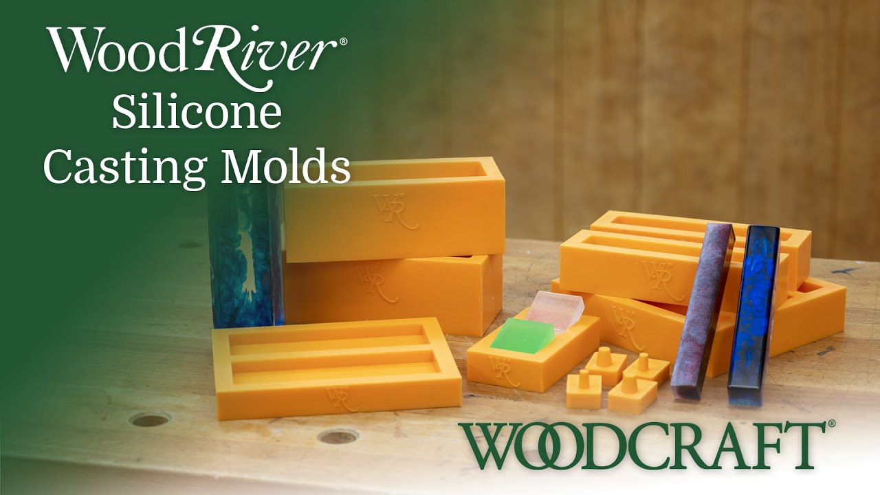 Easy Resin Blanks with the WoodRiver Silicone Casting Molds