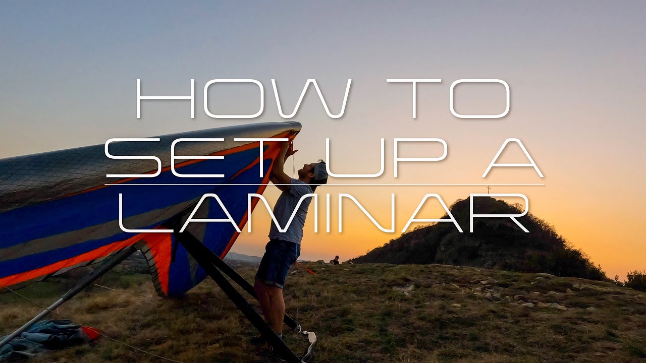 [4K] How to set up a Laminar Hang Glider from ICARO2000 ( subbed )