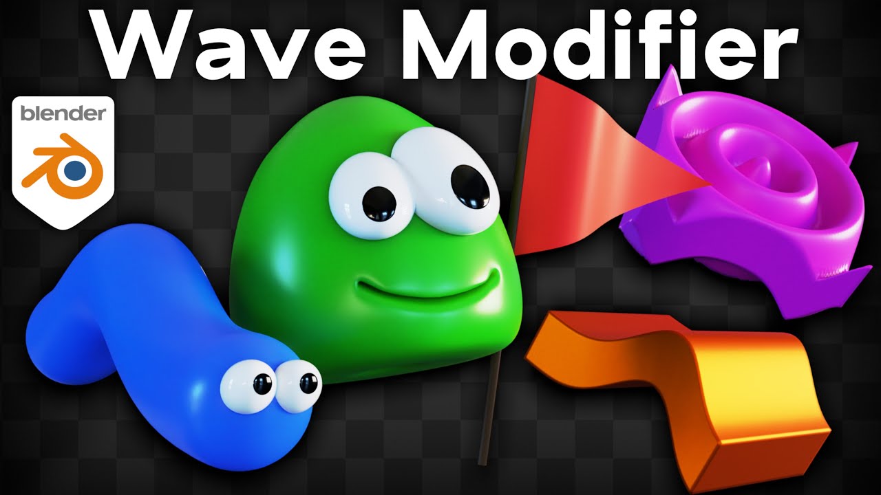 How to Use Blender's Wave Modifier (Tutorial)