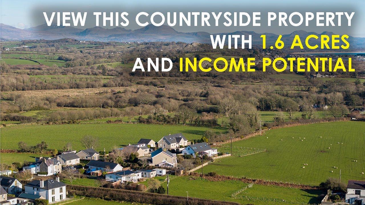 Lleiniau Hirion, Penrhos. Cosy Welsh Cottage with 1.6 Acres and income potential