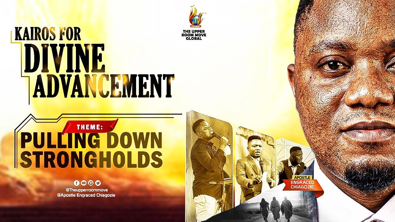 SUNDAY SERVICE |PULLING DOWN STRONGHOLDS | APOSTLE ENGRACED | 08|03|2026| THE UPPER ROOM MOVE GLOBAL