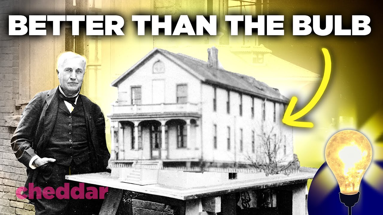 Edison's Greatest Invention WASN'T The Lightbulb - The Lightbulb Moment