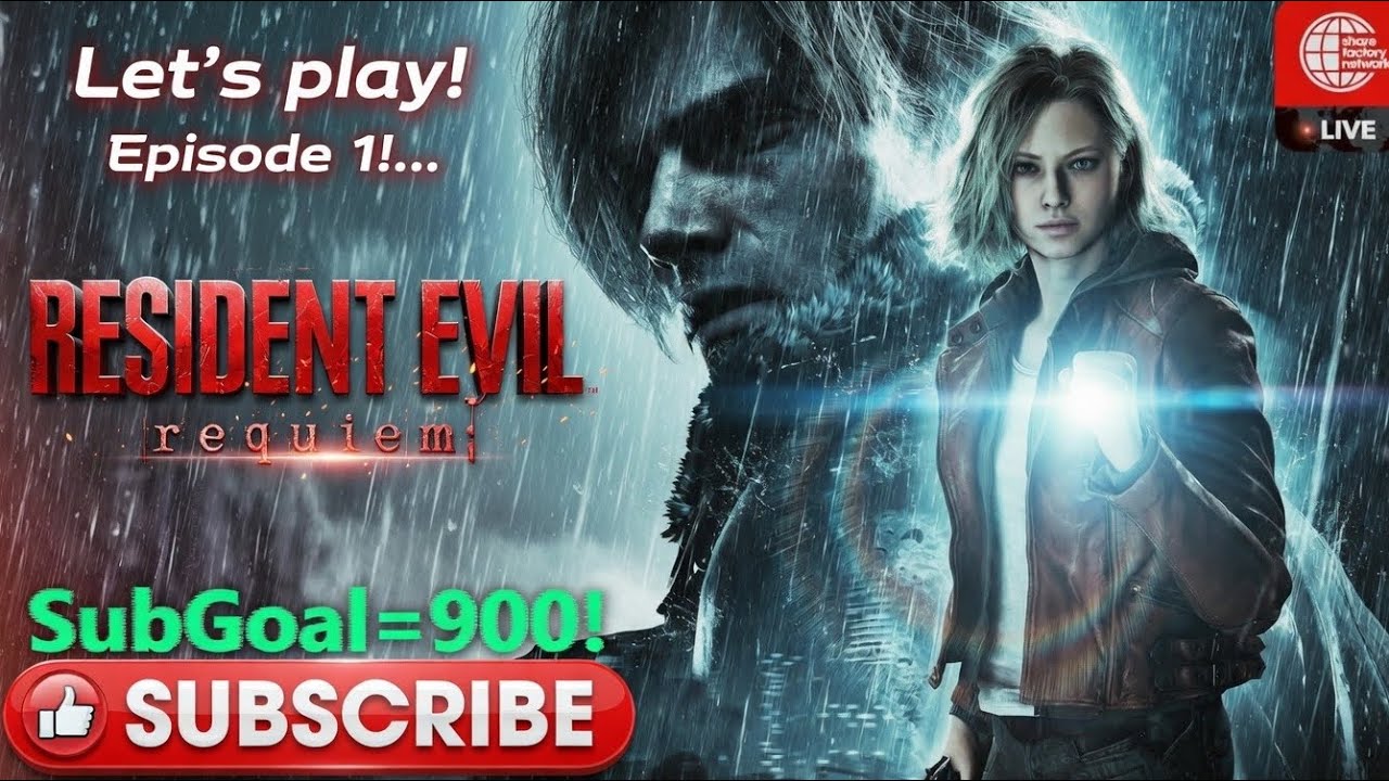 LIVE: Let's play Resident Evil Requiem! Episode 1!...🔥🍿
