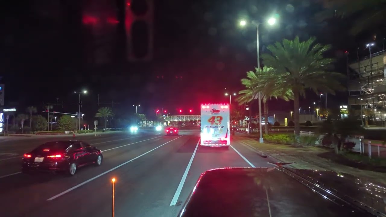 NASCAR Haulers Arrive at Daytona!