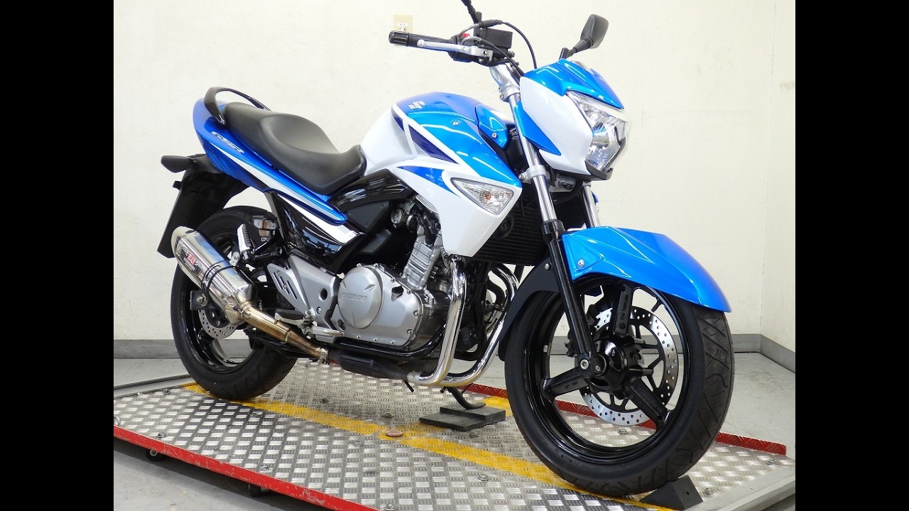 74559　GSR250　ヨシムラマフラー　始動動画