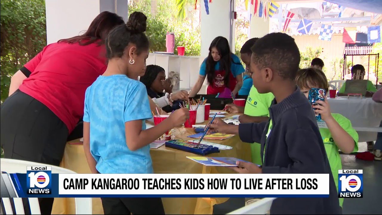 Camp Kangaroo teaches kids how to live after loss